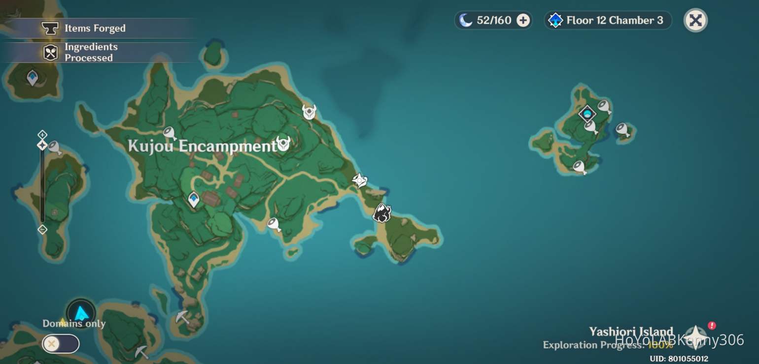 Inazuma Artifacts route Genshin Impact HoYoLAB