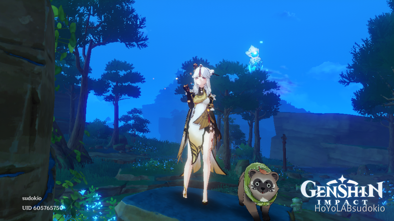 playing hide and seek with the tanukis Genshin Impact HoYoLAB