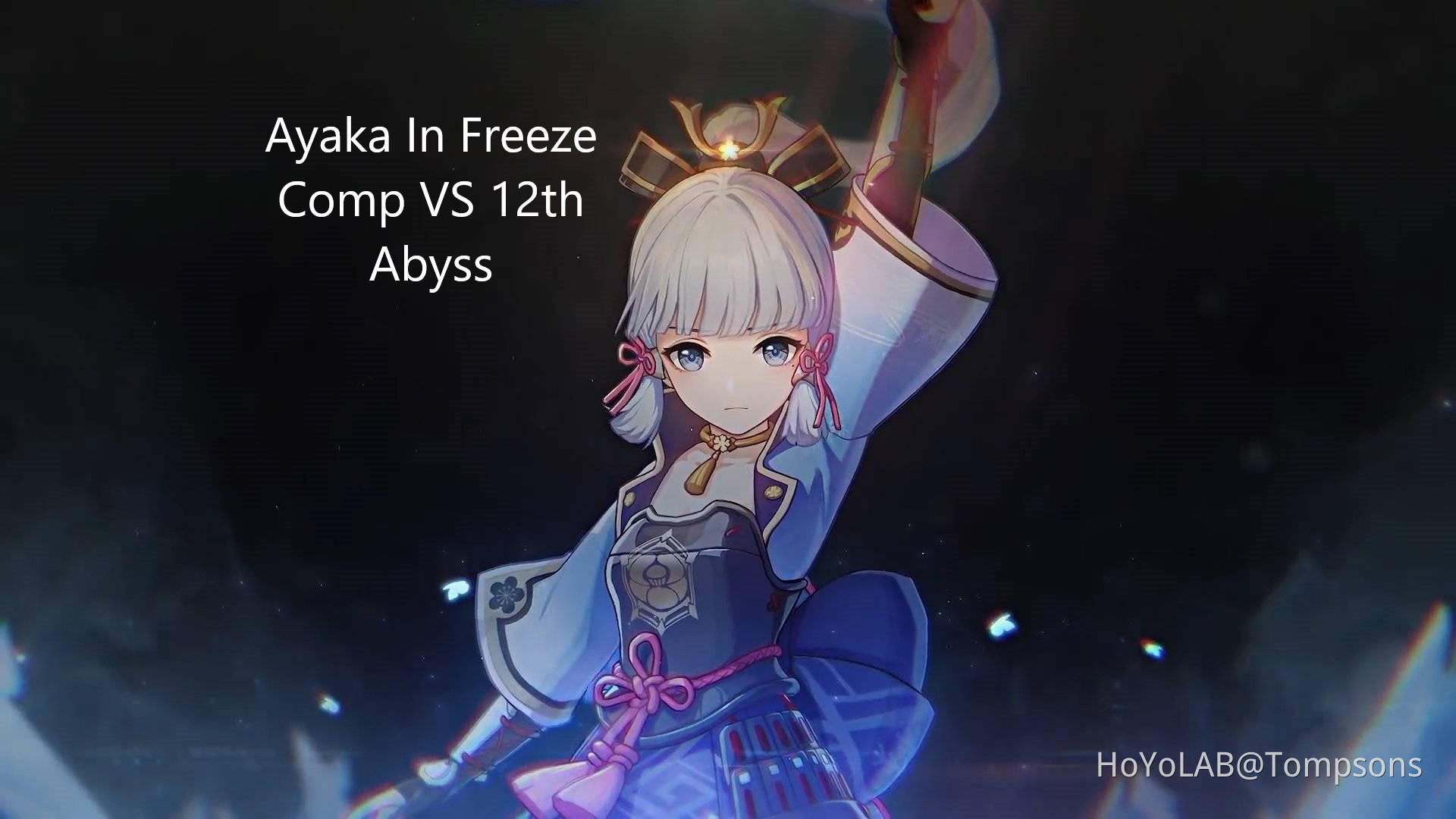 Ayaka In Freeze Comp Is A Free 36 In The Abyss Genshin Impact