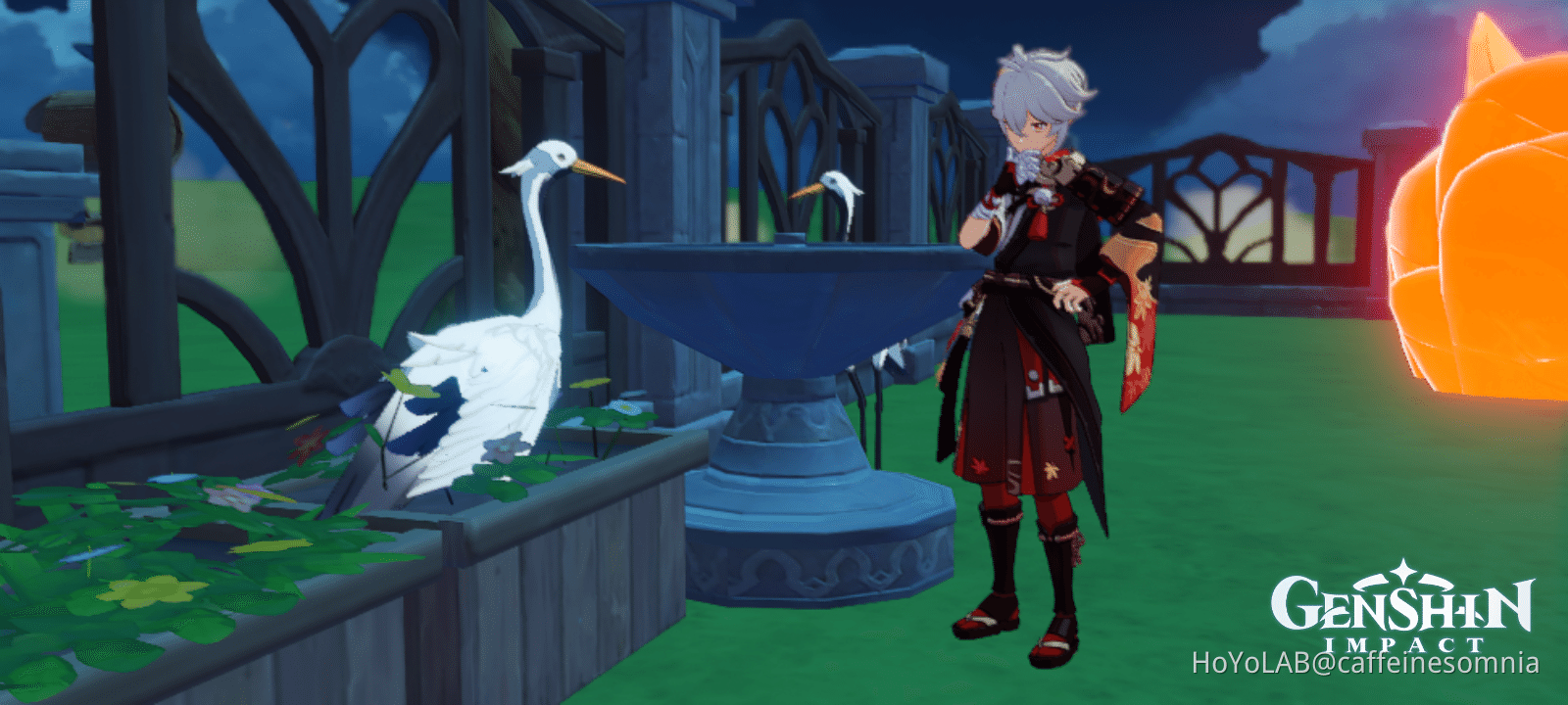 Kazoo man doesn't remember planting a crane Genshin Impact HoYoLAB