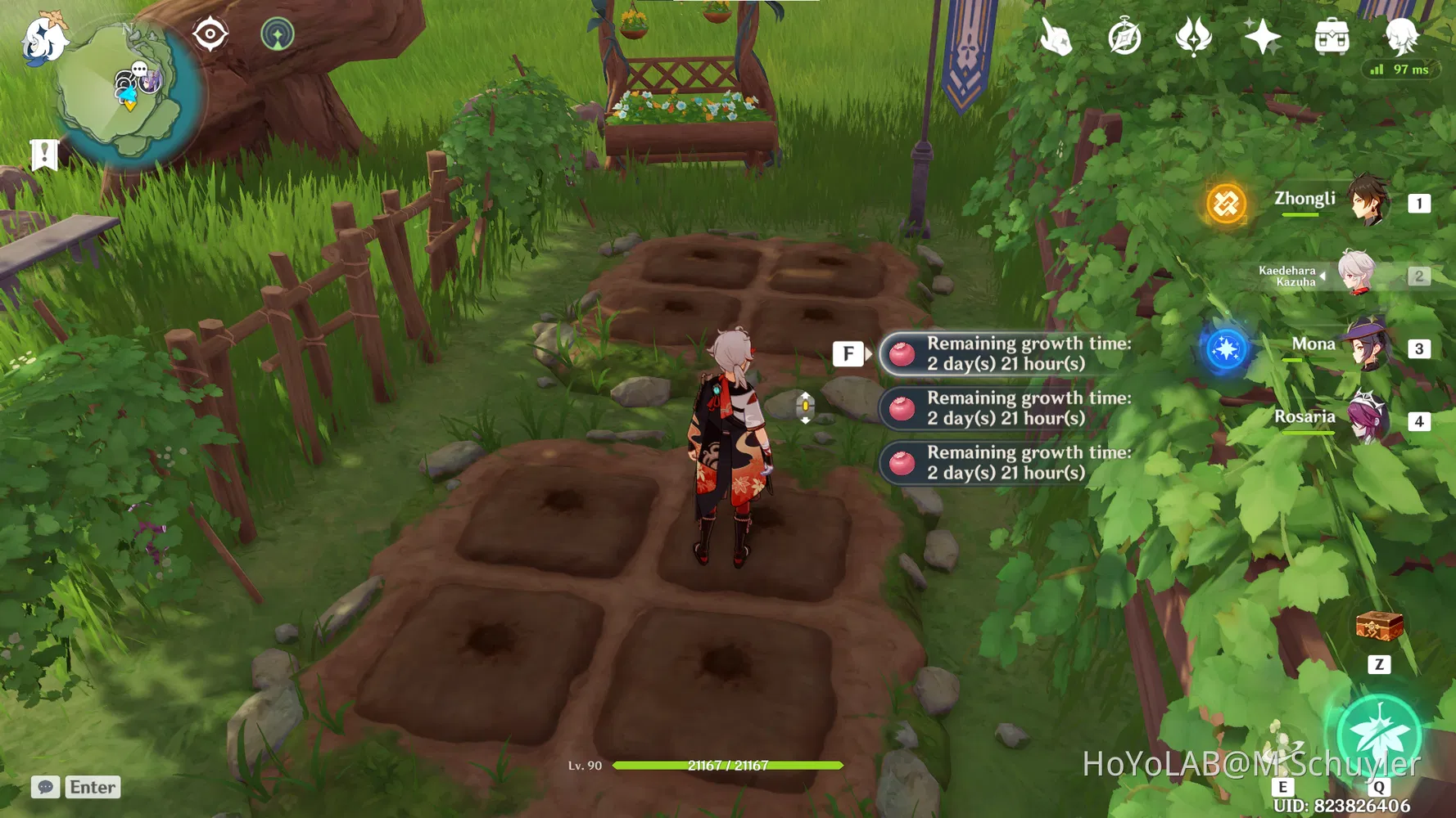 Planing Valberries or Chili will give you more produce Genshin Impact