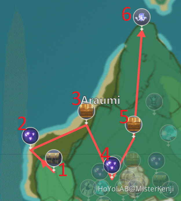 [Version 2.0] [Walkthrough & Guide] INAZUMA Chest Location Narukami