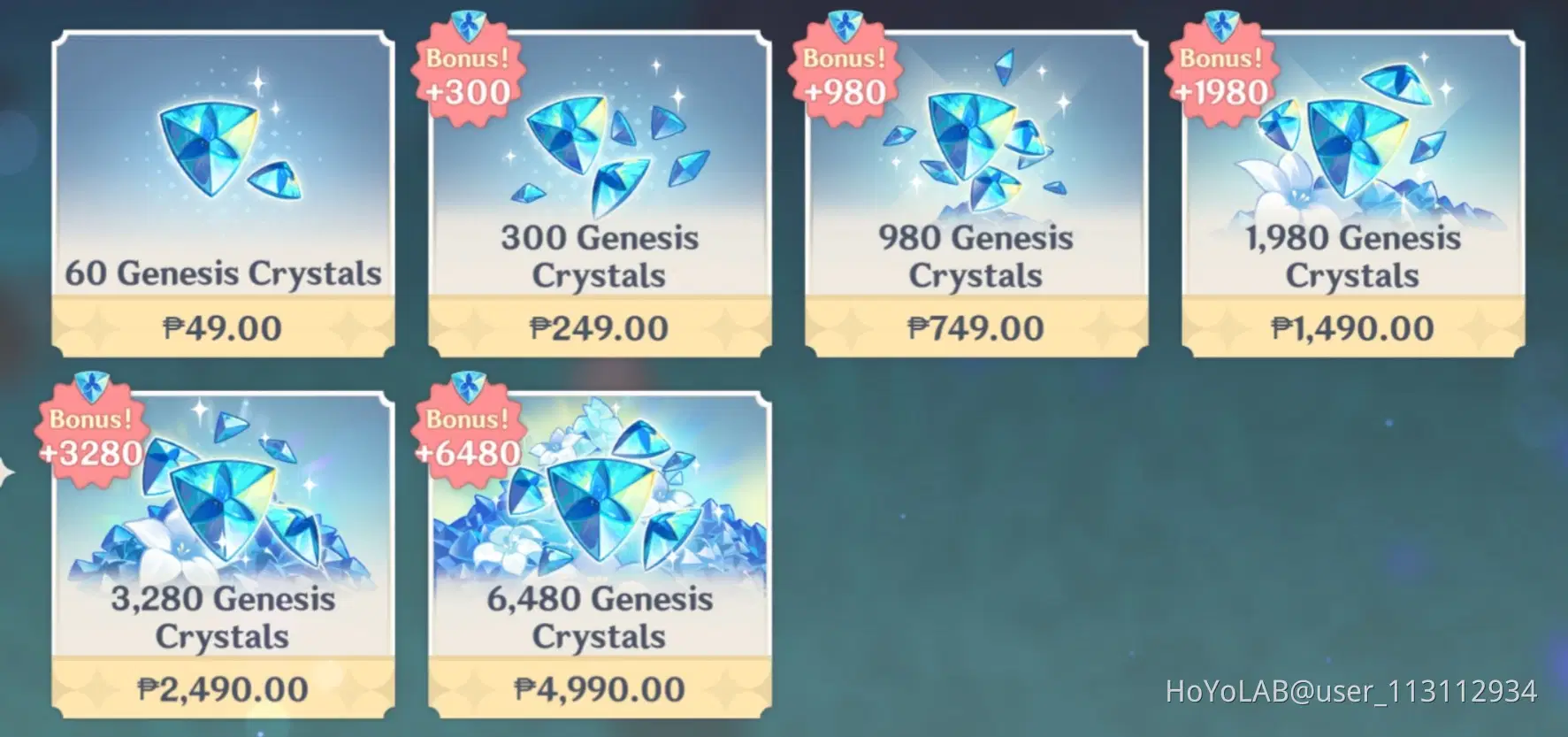 The bonus at first purchase between site and in-game top-up has 