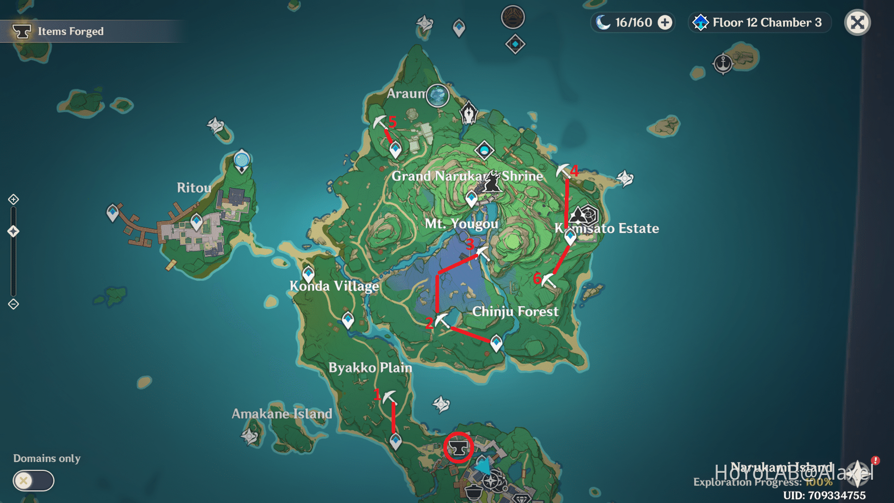 [Version 2.0] Inazuma Mining Node Locations - Daily Amethyst Lump Farm ...