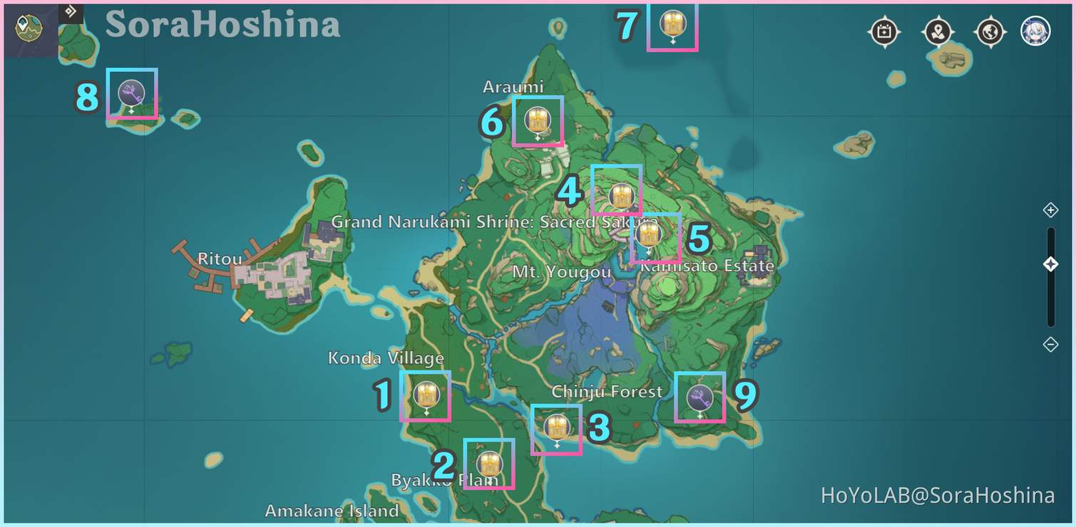 [Version 2.0] All 98 Luxurious Chest 22 Lux Chest in Inazuma (Part 4) Genshin Impact