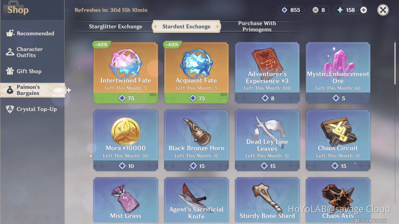 Use Your Resources Efficiently Part1 Mihoyo Player Community