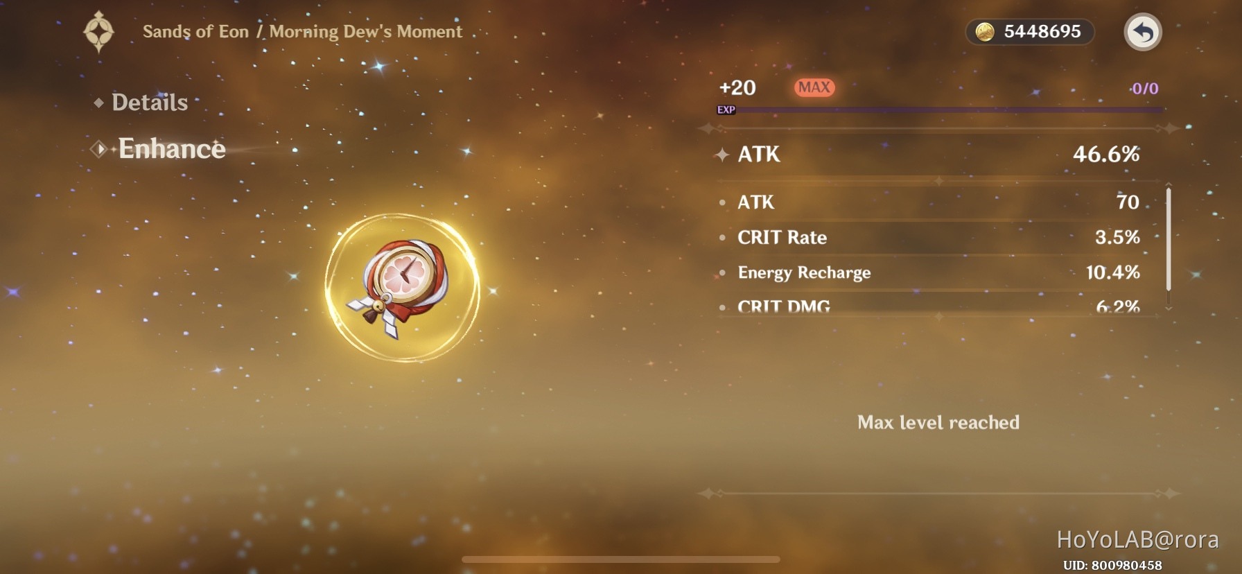 WORST ARTIFACT ROLL >/ Genshin Impact HoYoLAB