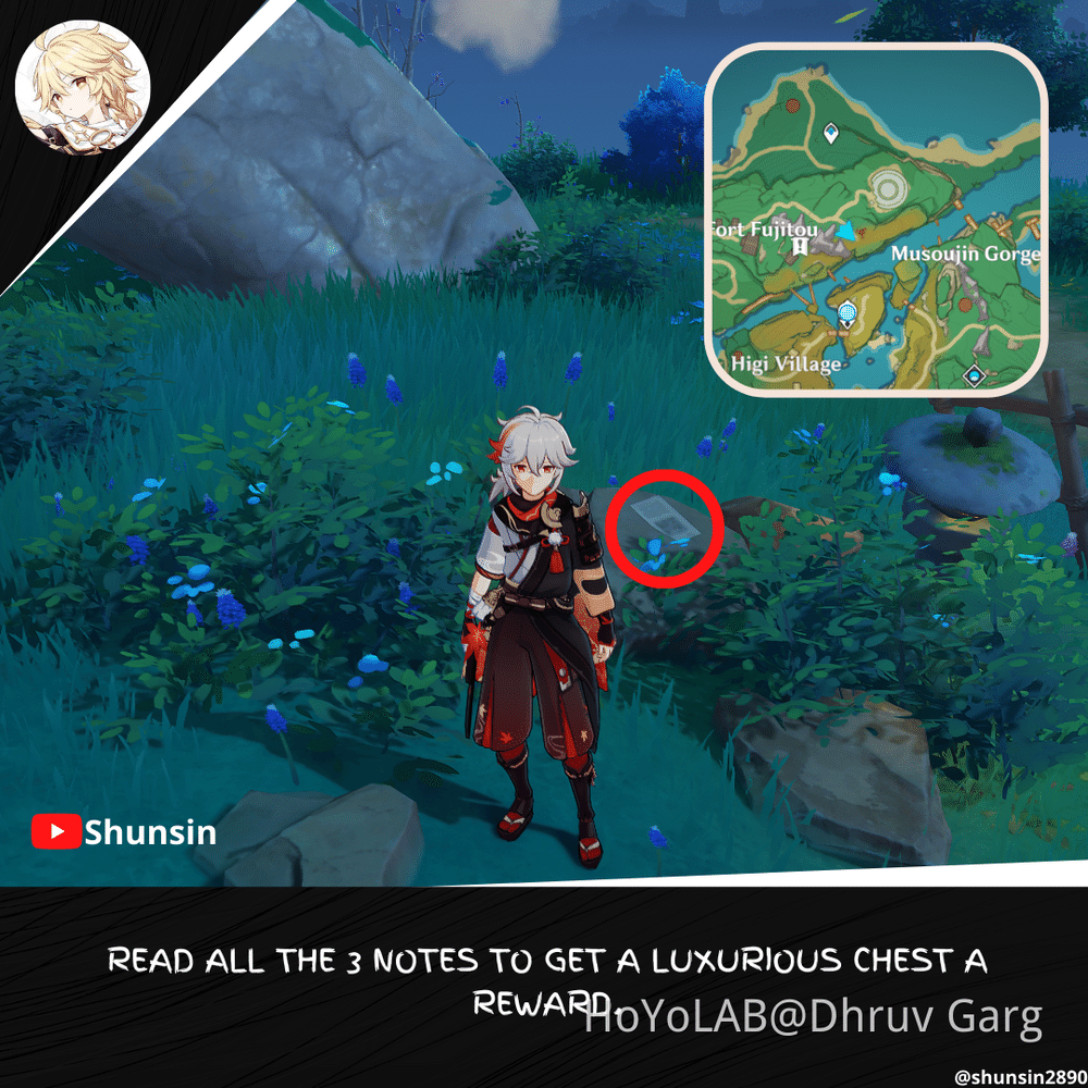 Inazuma World Quest Guide Herbs For Yasumoto Genshin Impact HoYoLAB