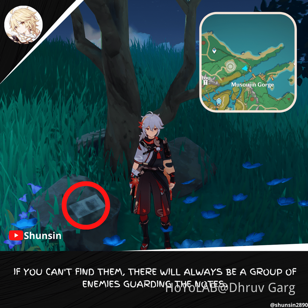 Inazuma World Quest Guide Herbs For Yasumoto Genshin Impact HoYoLAB