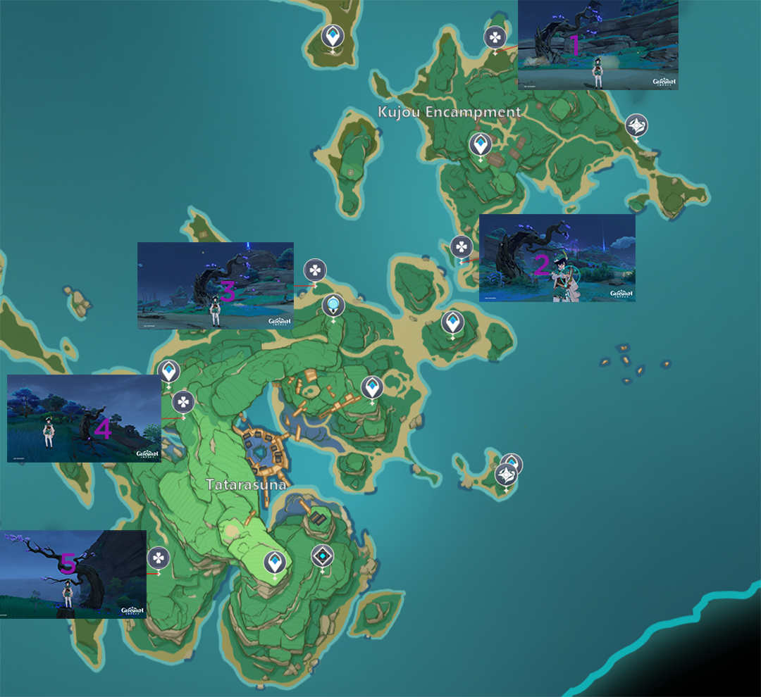 [Version 2.0. GUIDE] 🌸 60 Primogems🌸 World Quest: Sakura Arborism 🌸 ...