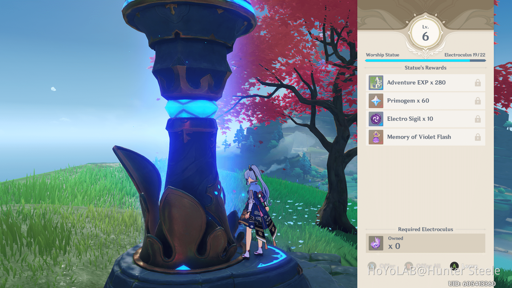 Inazuma Statue of the Seven Genshin Impact HoYoLAB