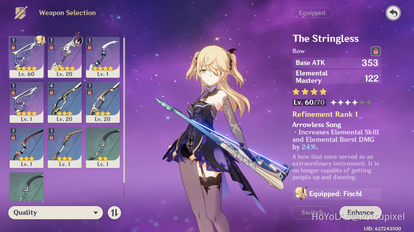 Should I Refine Stringless? | Genshin Impact | HoYoLAB