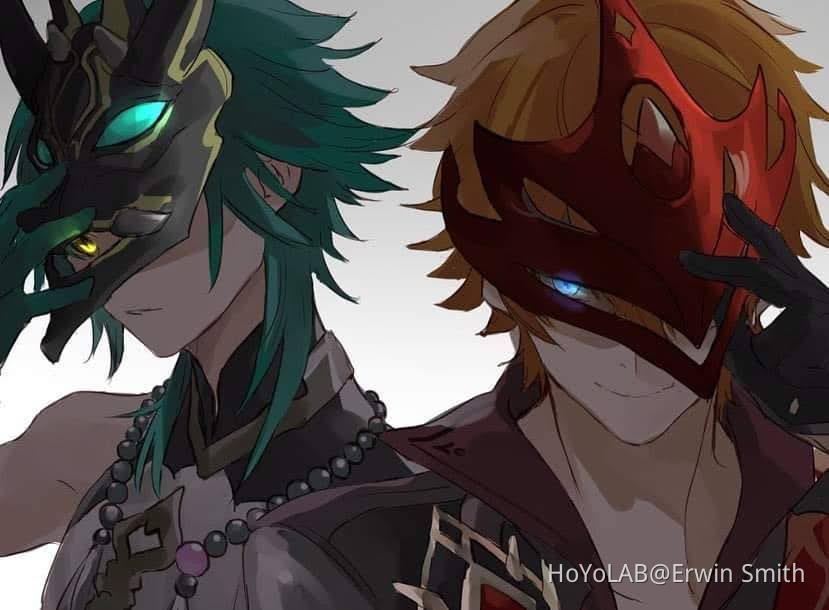 the mask Genshin Impact HoYoLAB