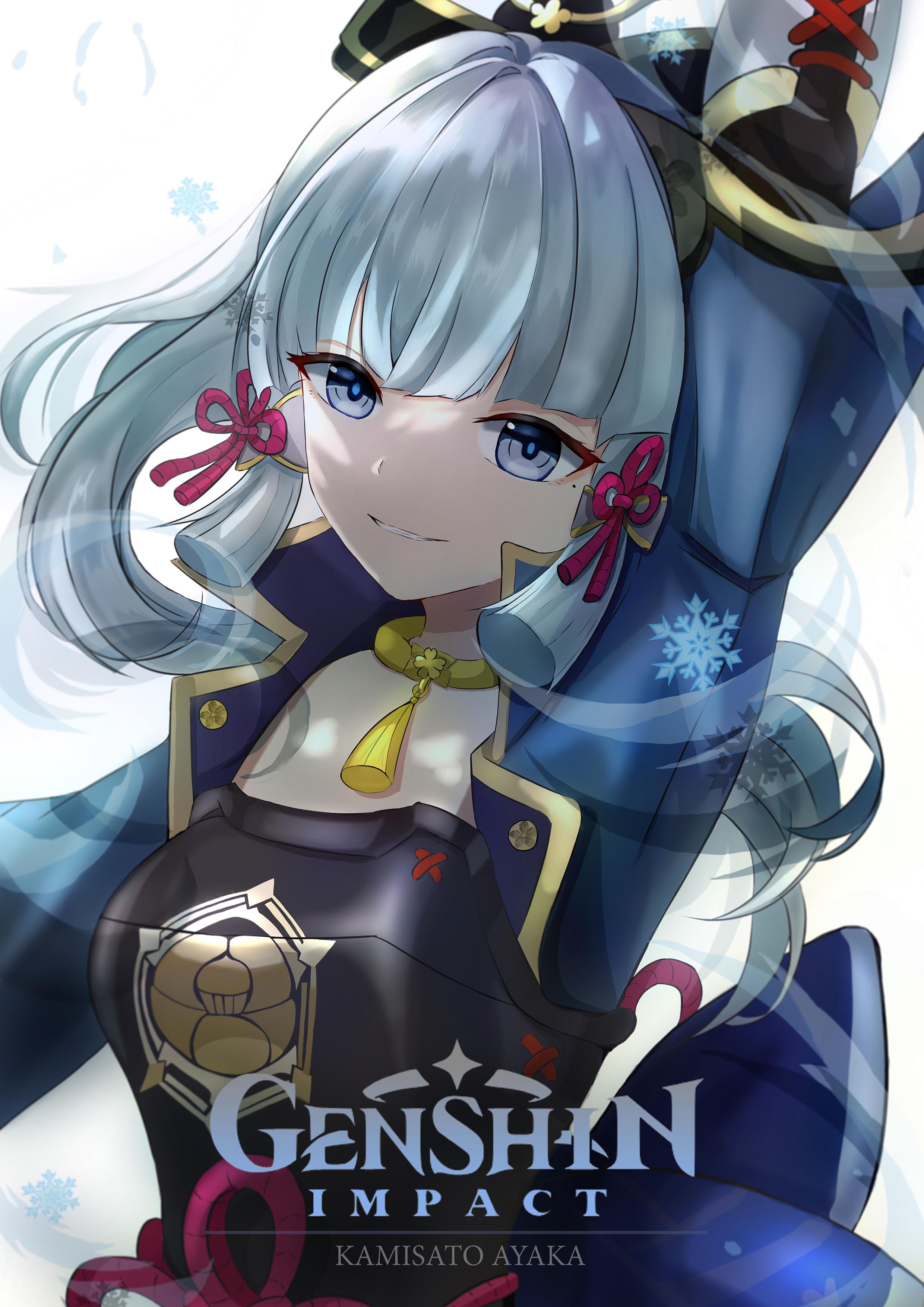 ayaka Kamisato Ayaka in Modern Japan. Artist: JinOne_02 [Twitter