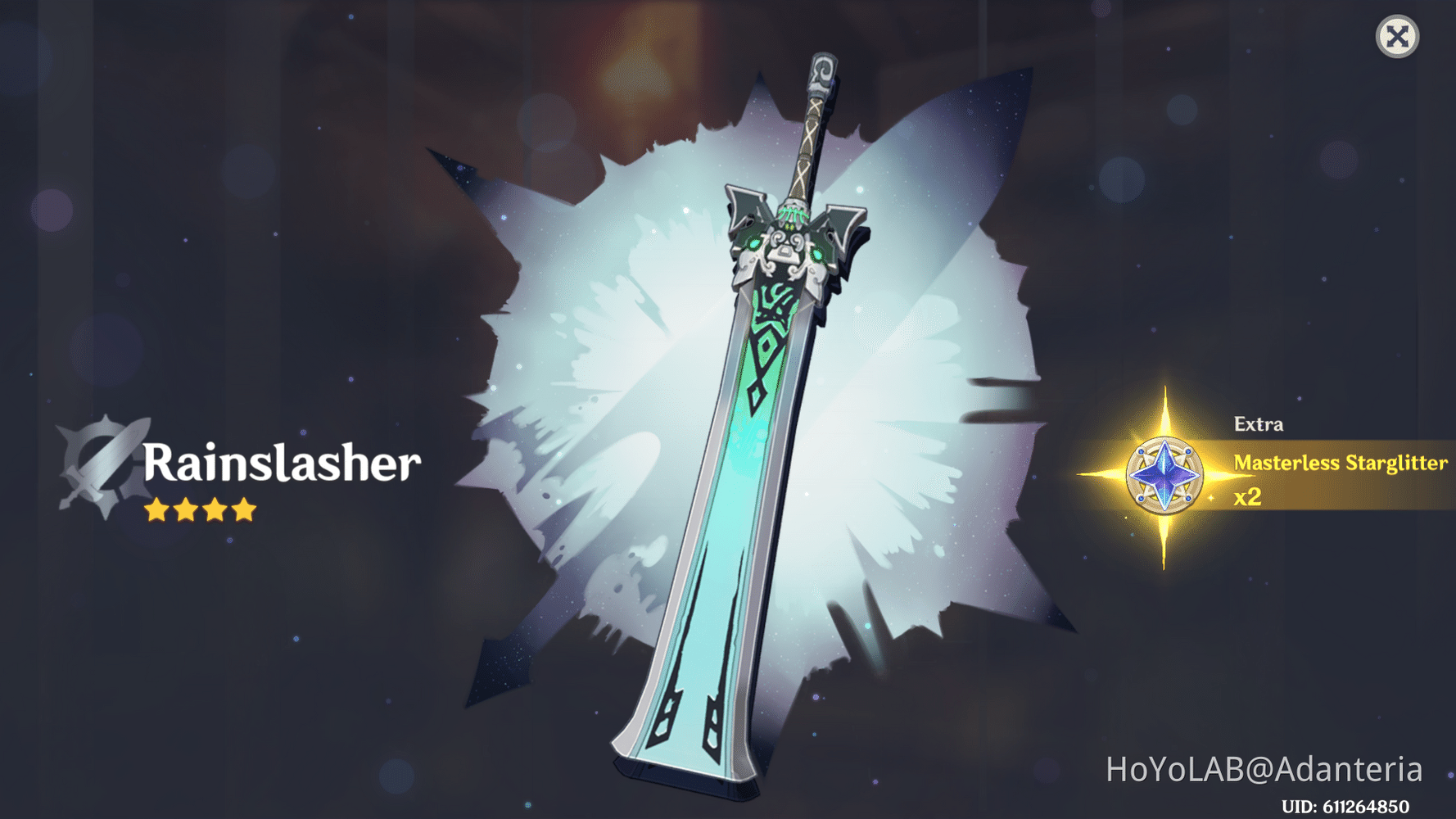 Just got this on the permanent banner. Who is the character that can