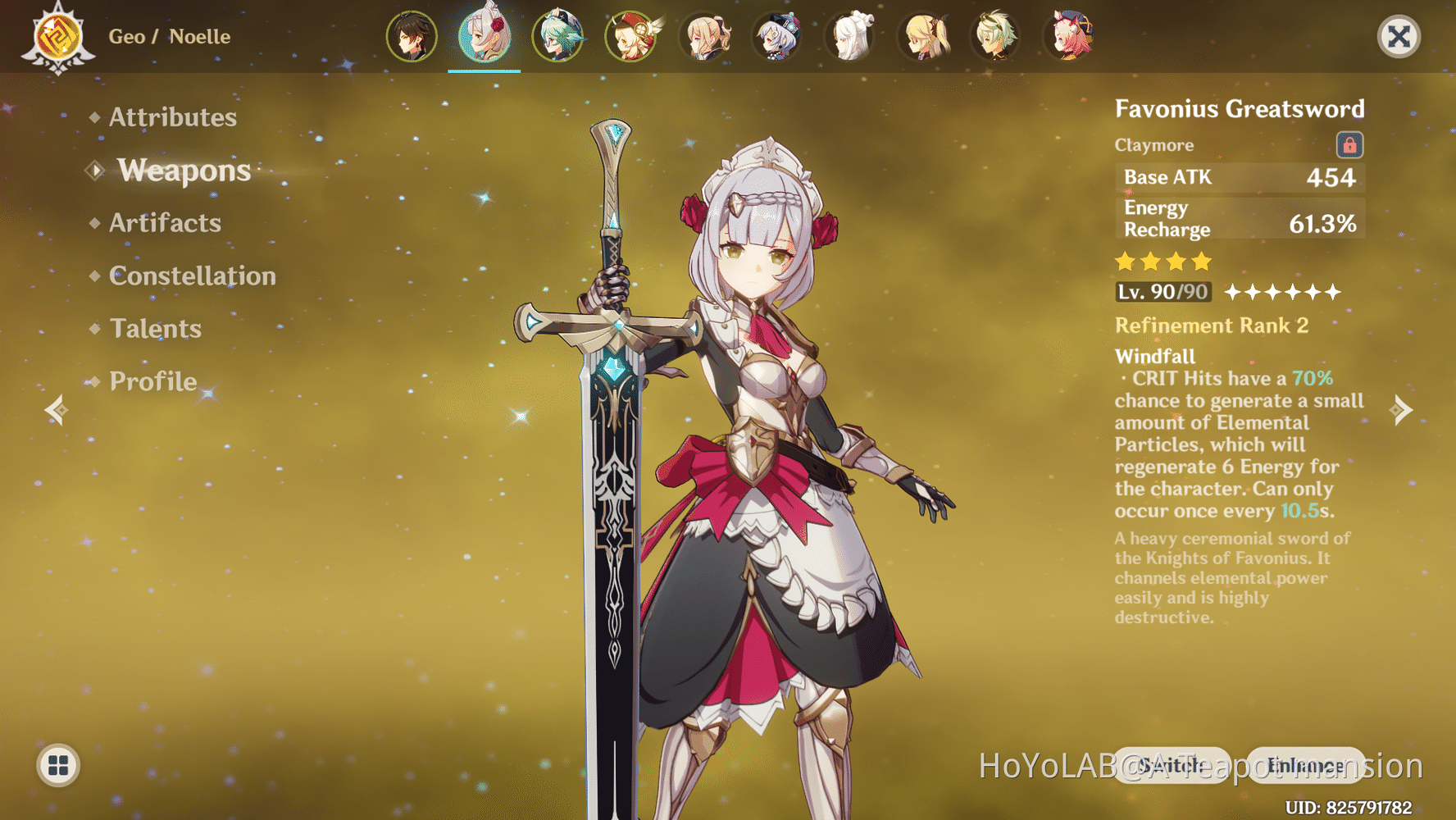 [Version 2.0] Noelle Build Genshin Impact Guide Genshin Impact HoYoLAB