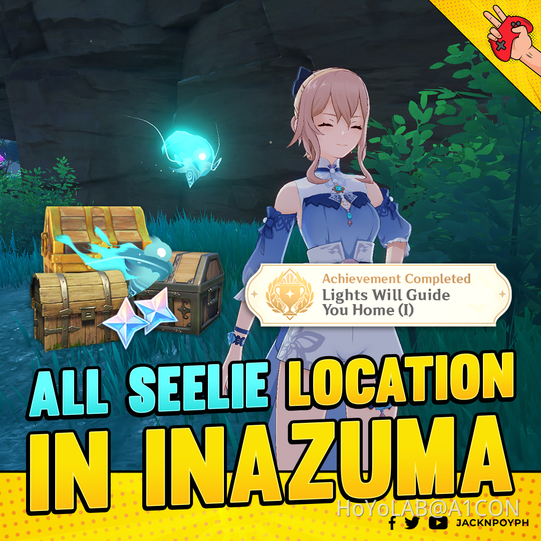 All Seelie Locations in Inazuma Genshin Impact HoYoLAB