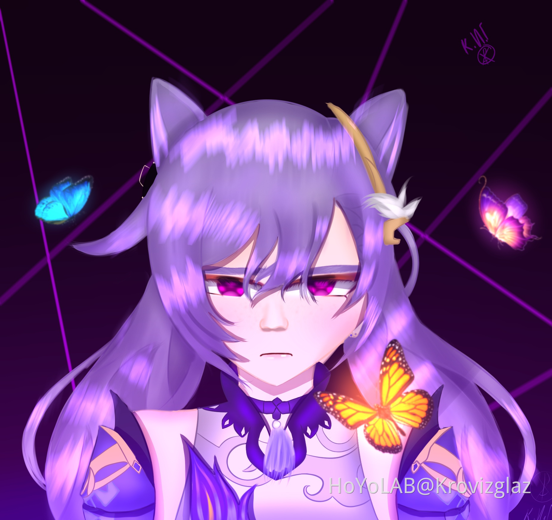 Кэ цин🥱💜 Genshin Impact | HoYoLAB