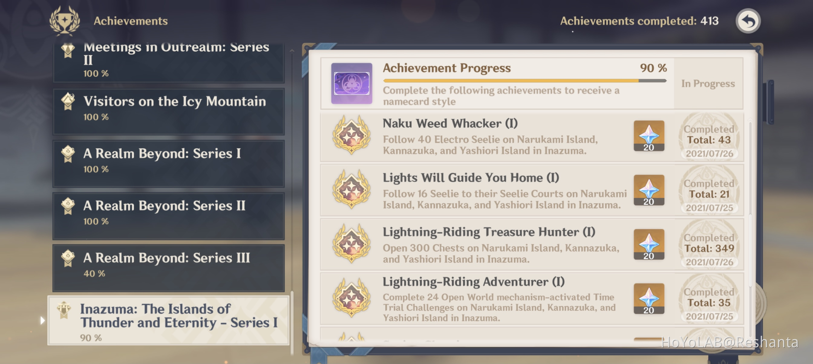 How many chests in inazuma? Genshin Impact HoYoLAB