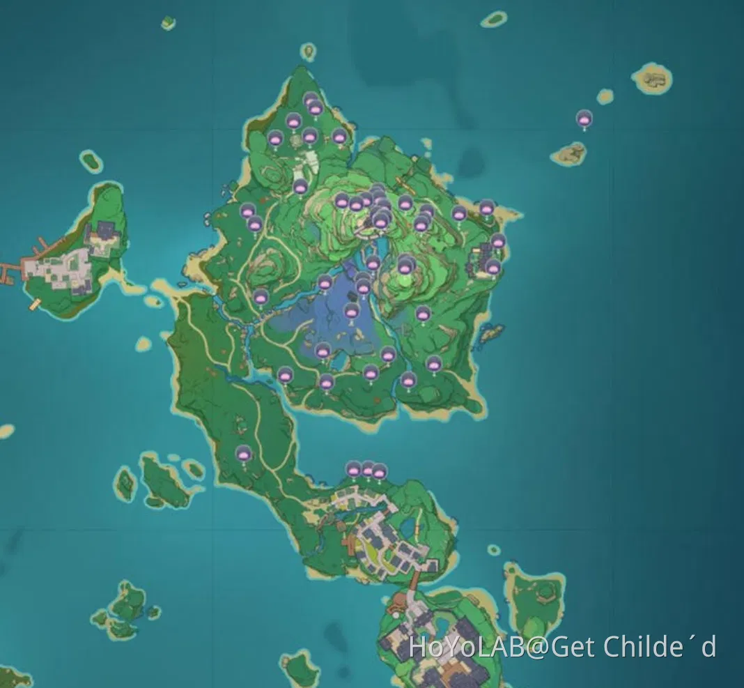 Ayaka's Ascension Materials Narukami Island Sakura Bloom locations