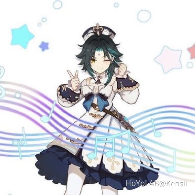 Xiao in Barbara’s costume Genshin Impact HoYoLAB