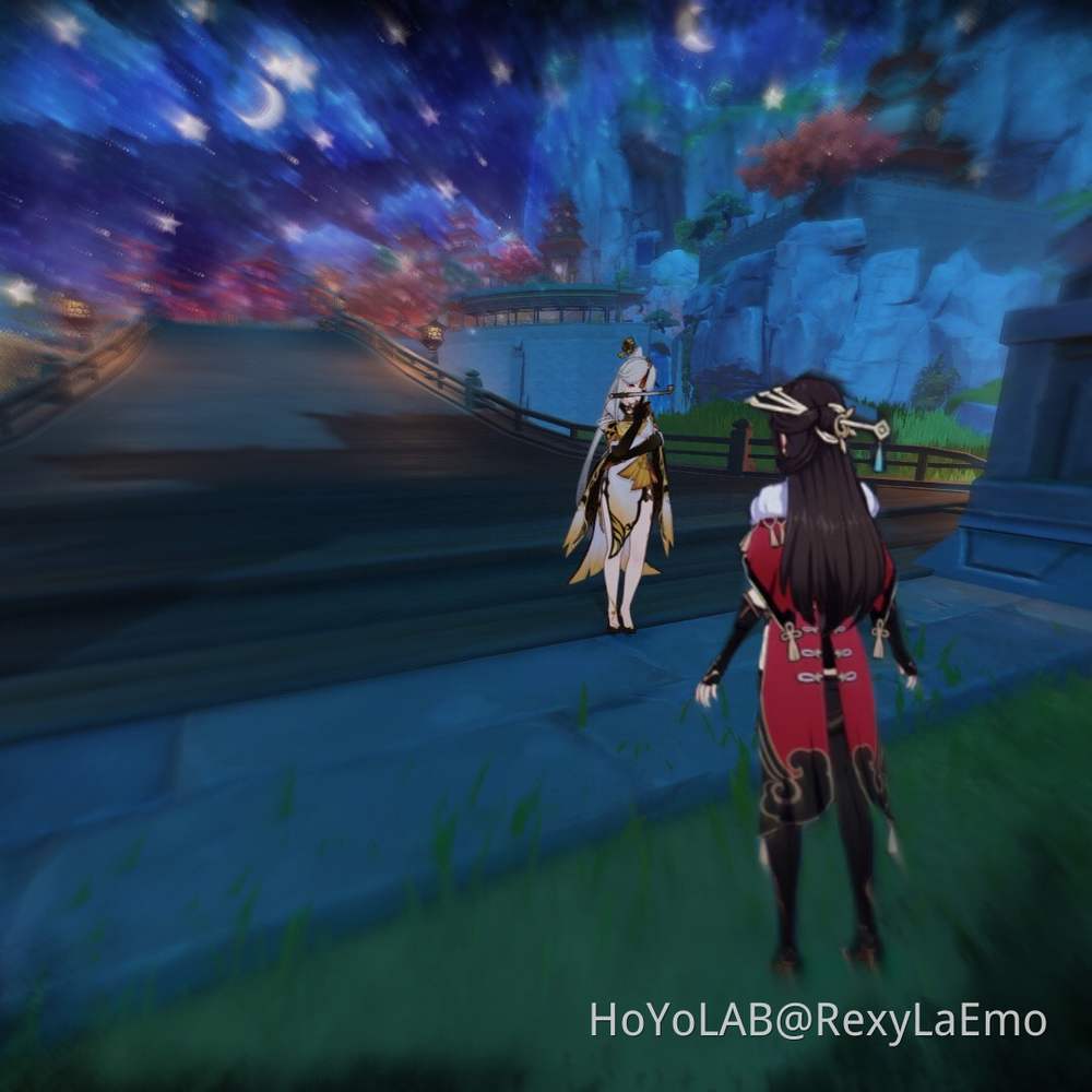 Beidou and Ningguang Edits Genshin Impact HoYoLAB