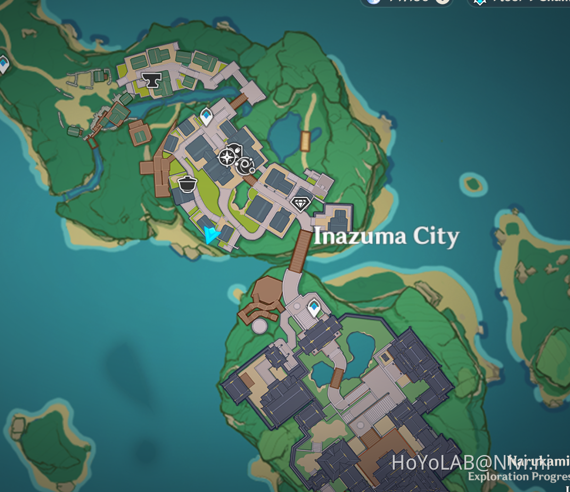 secret chest in Inazuma City Genshin Impact HoYoLAB