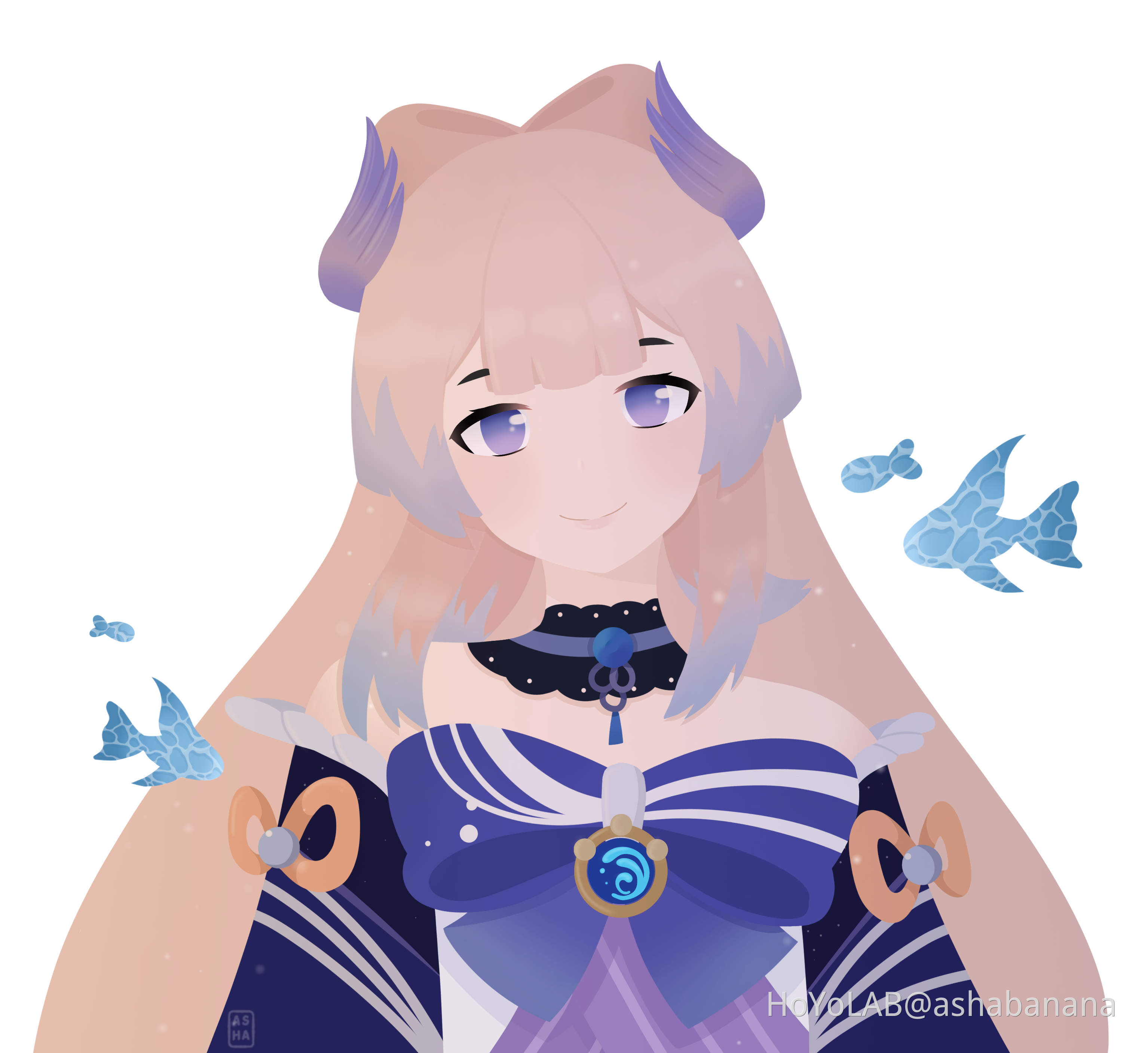 Her Excellency, Sangonomiya Kokomi Genshin Impact | HoYoLAB