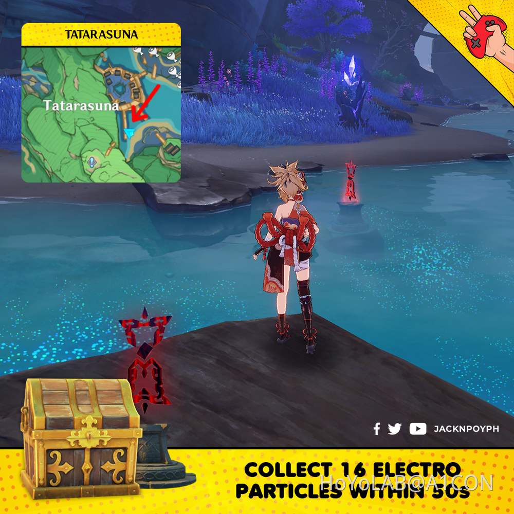 All TimeTrial Challenges on Inazuma Map Genshin Impact HoYoLAB