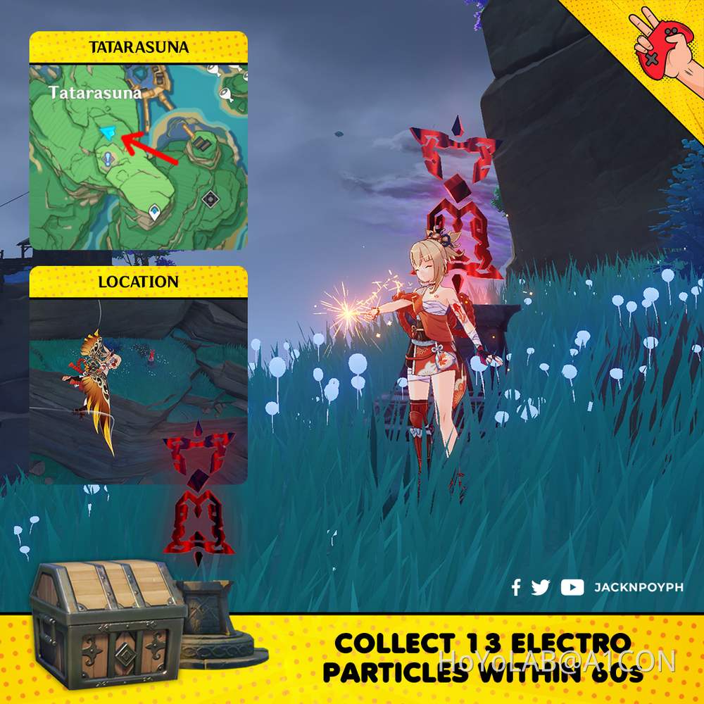 All TimeTrial Challenges on Inazuma Map Genshin Impact HoYoLAB