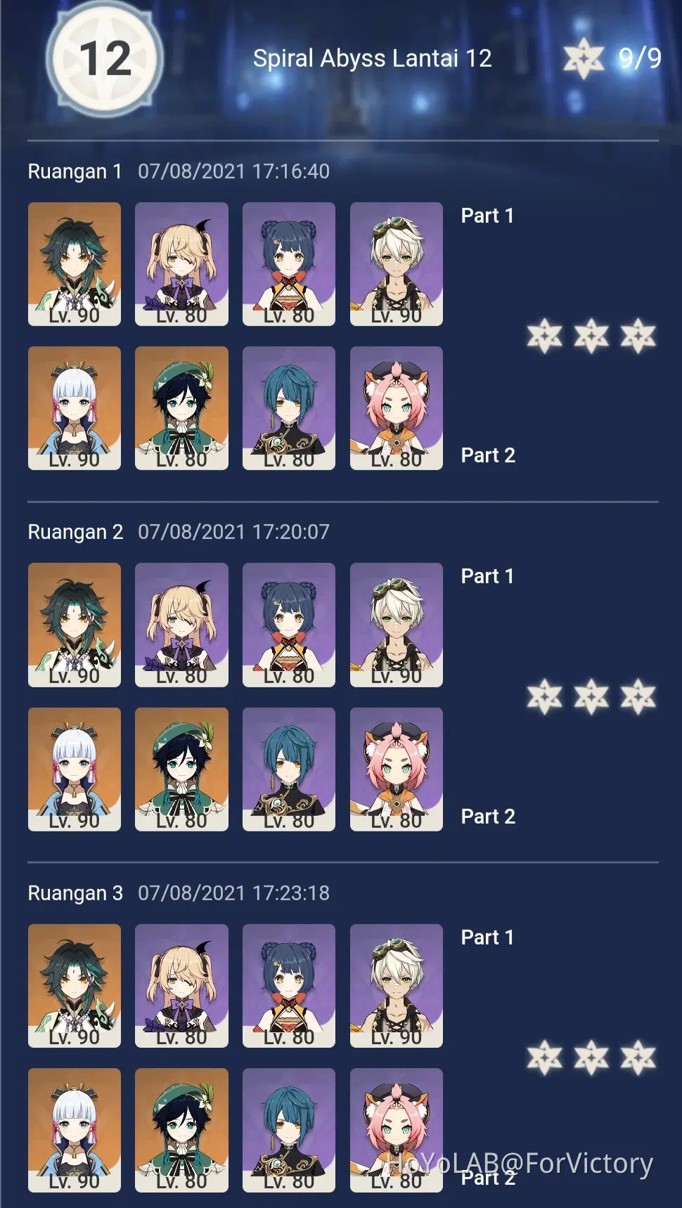 Spiral abyss Lineup Genshin Impact | HoYoLAB