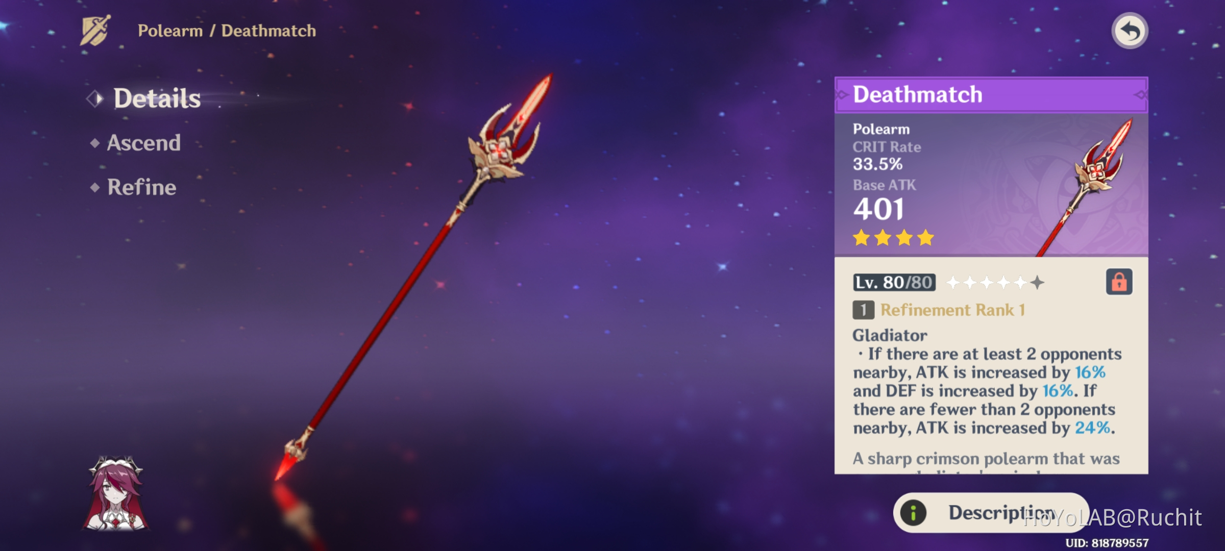 DEATHMATCH Genshin Impact HoYoLAB