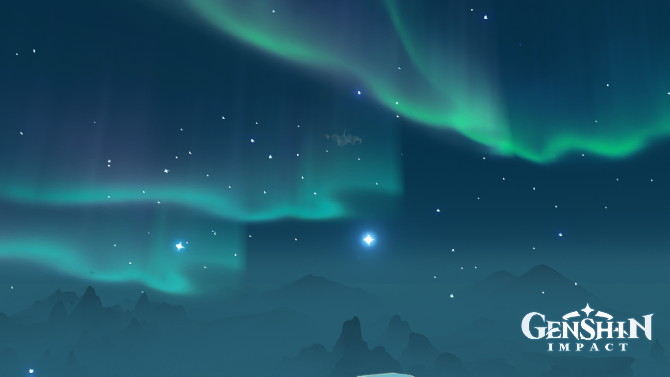 Aurora Boreal Genshin Impact HoYoLAB