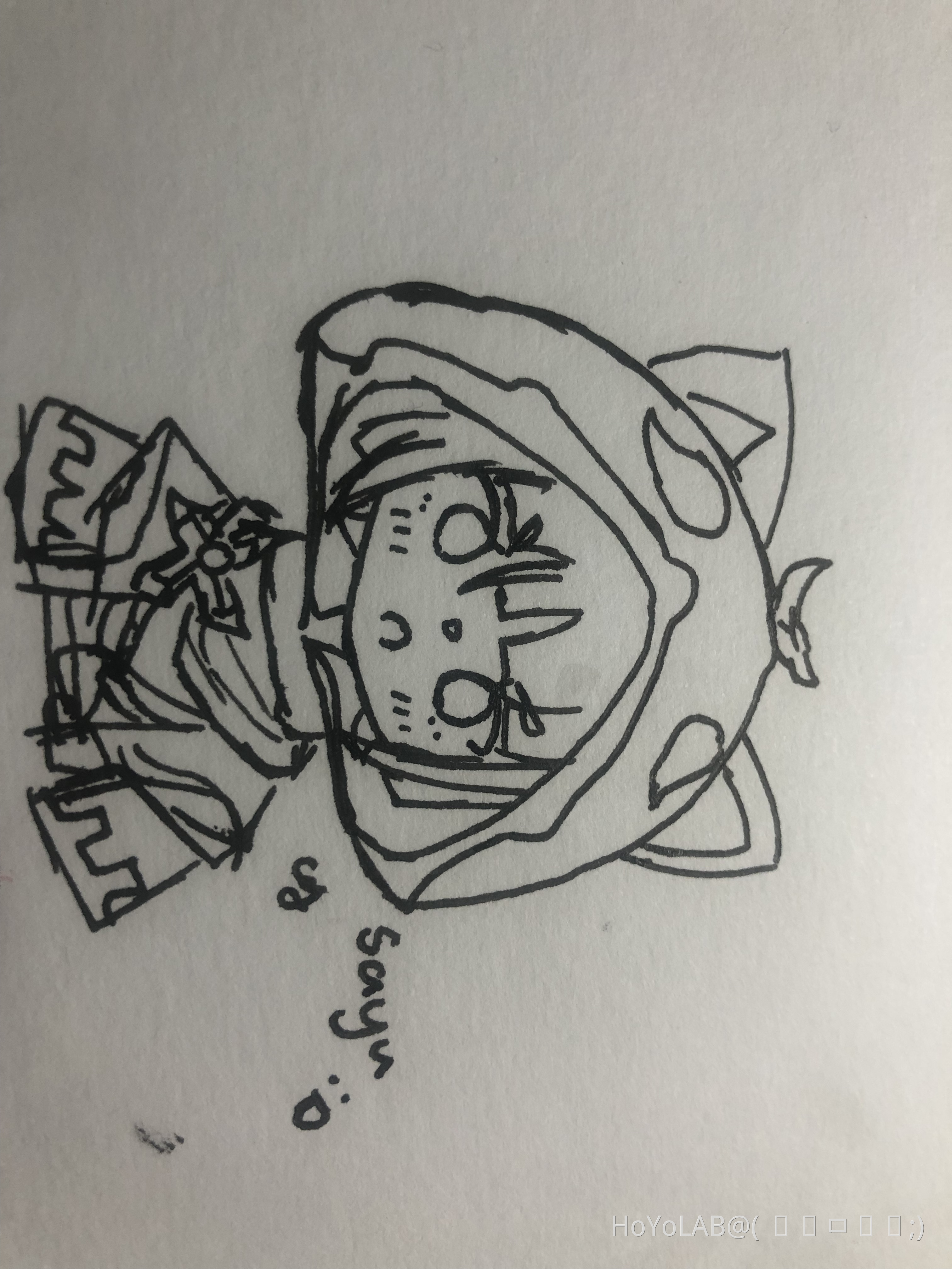 Sayso Drawing An attempt at drawing Sayu Genshin Impact | HoYoLAB