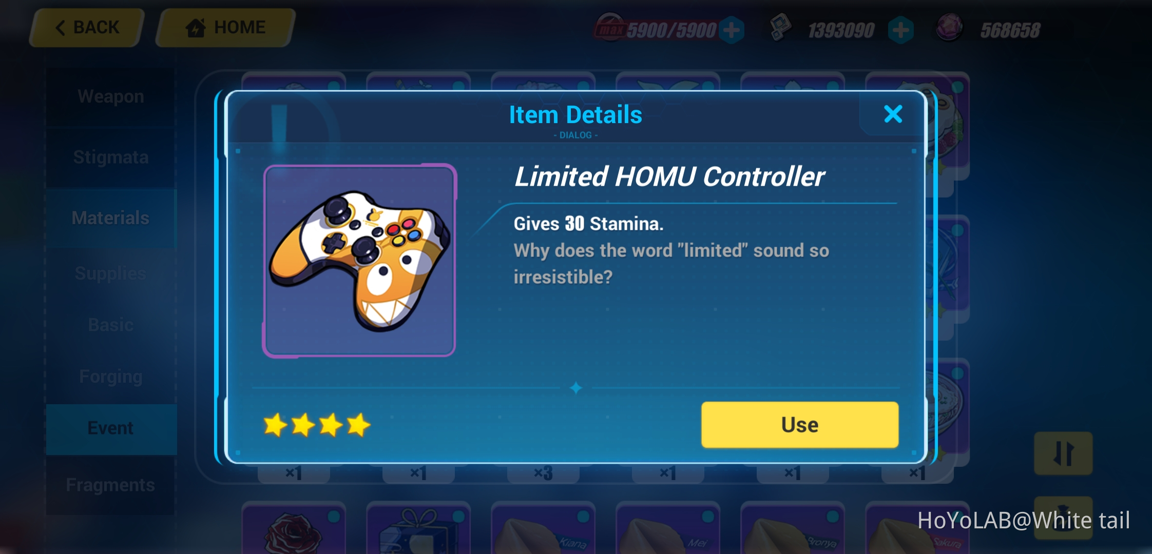 How to eat controller? Honkai Impact 3rd HoYoLAB