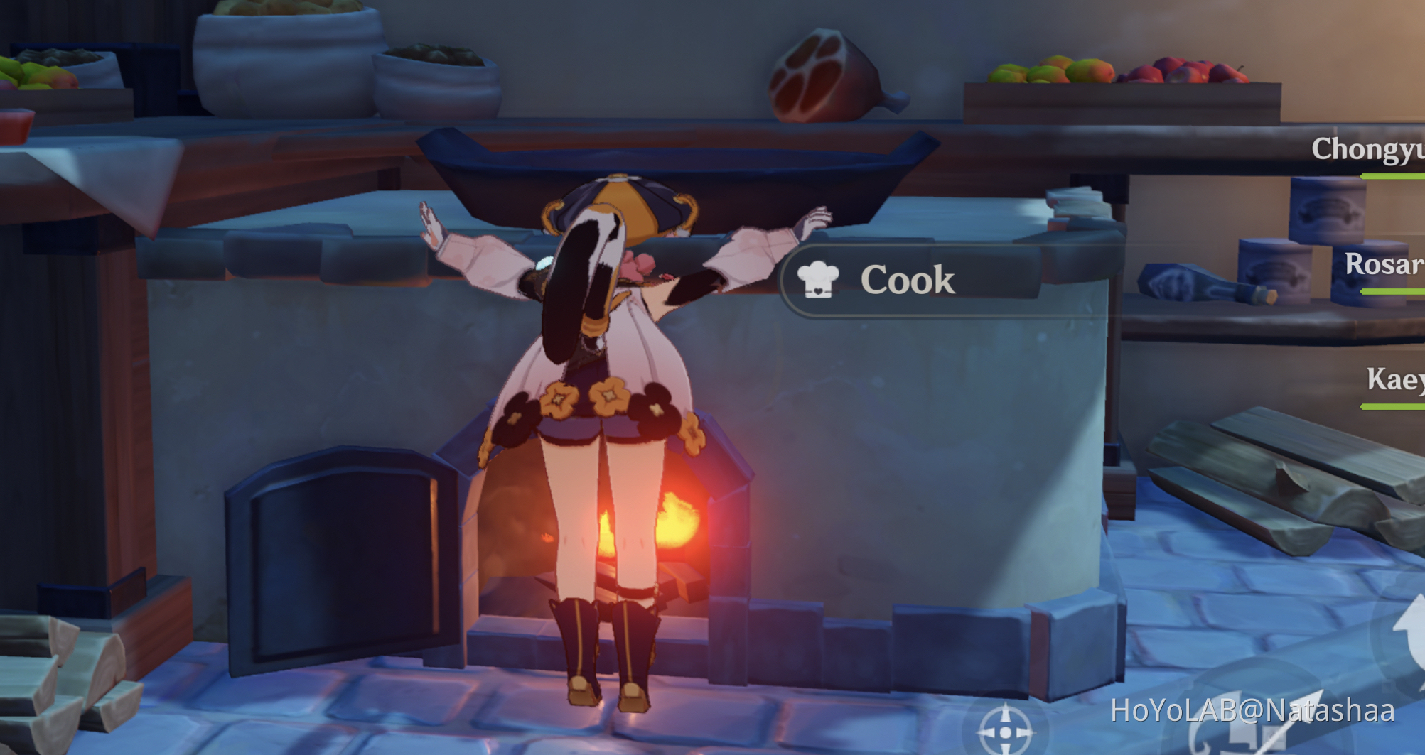 If only it was paimon inside the stove.. Genshin Impact HoYoLAB