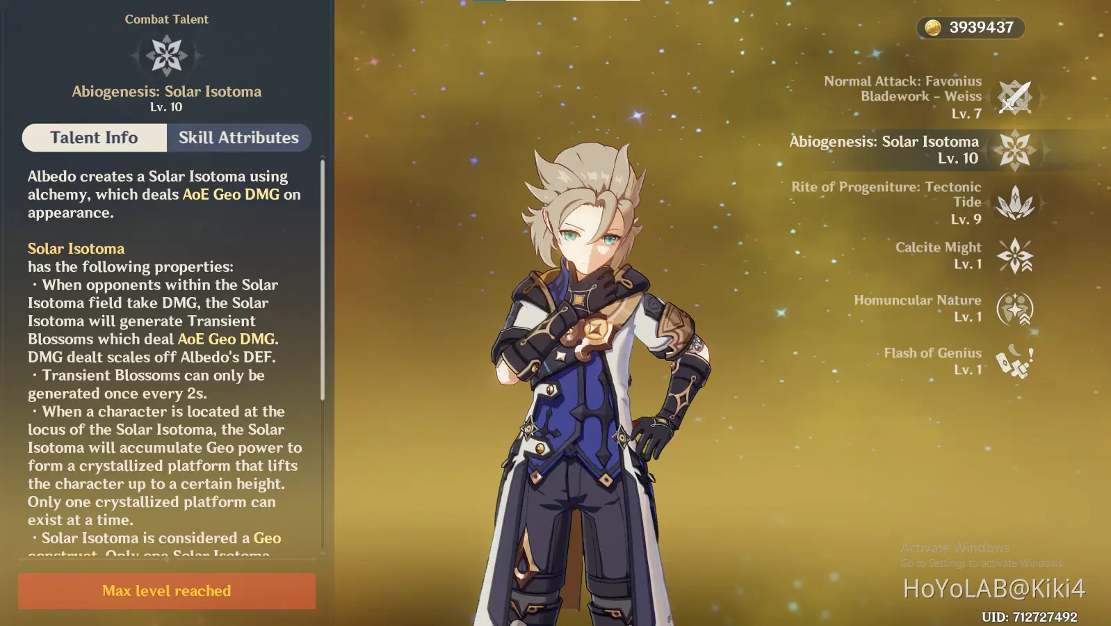 Possible proof that characters will be able to be ascended to 