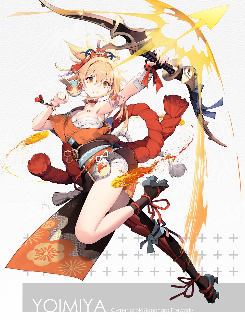Yoimiya Genshin Impact HoYoLAB