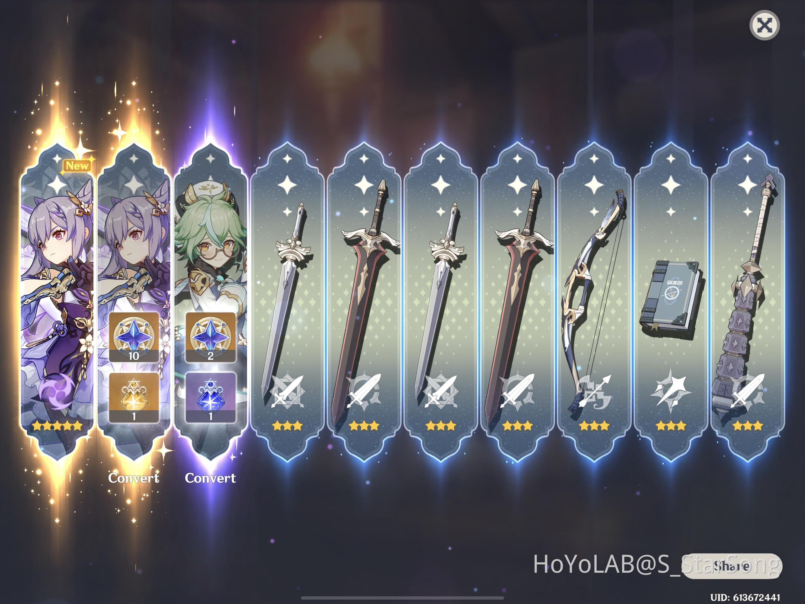 Standard Banner 10 Pull?! Genshin Impact HoYoLAB