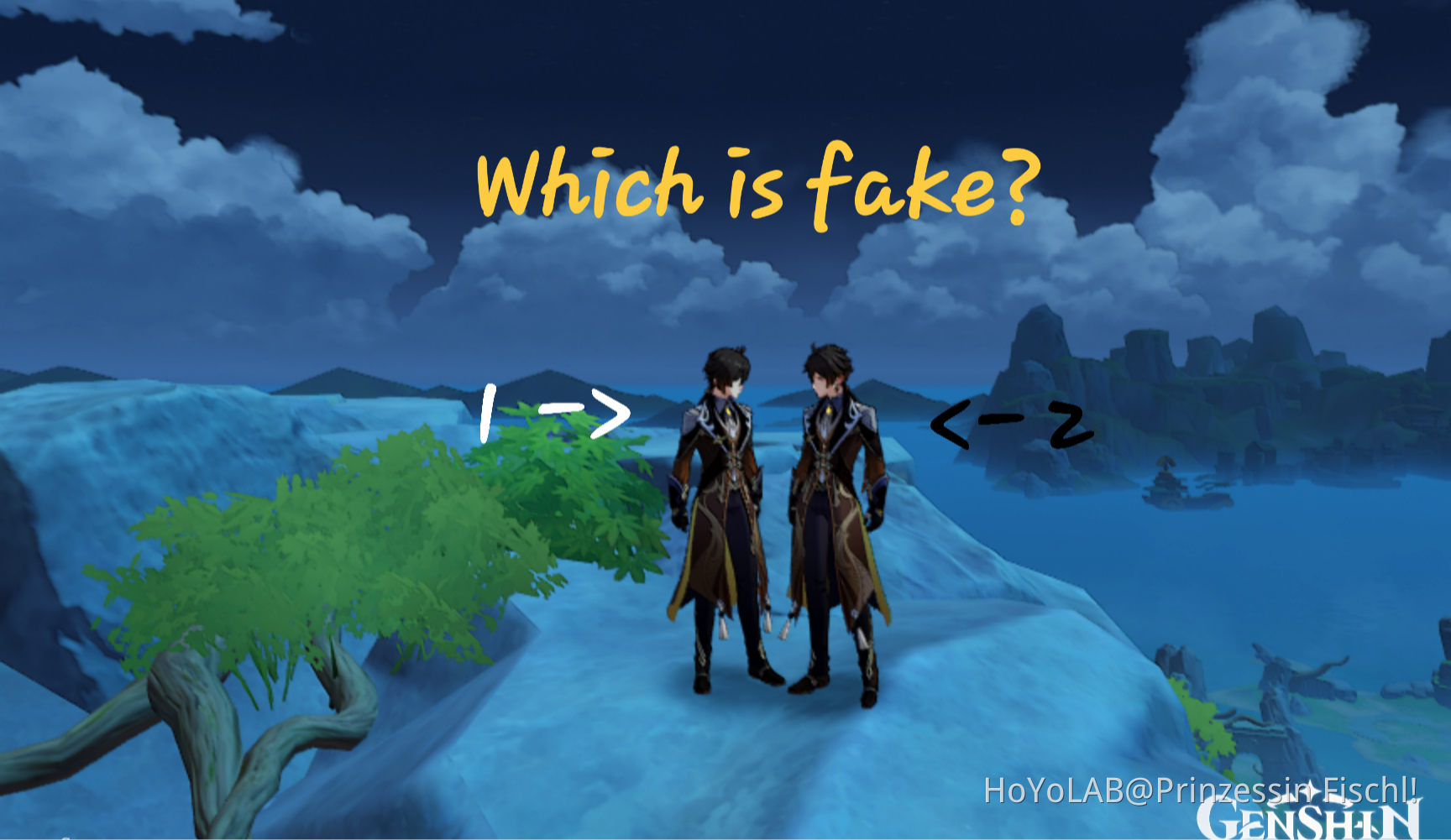 Which is the fake zhongli 1 or 2 genshin impact hoyolab