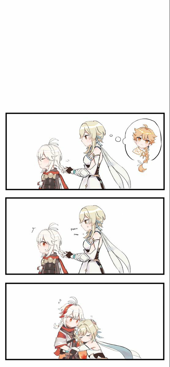 lumine and kazuha Genshin Impact HoYoLAB