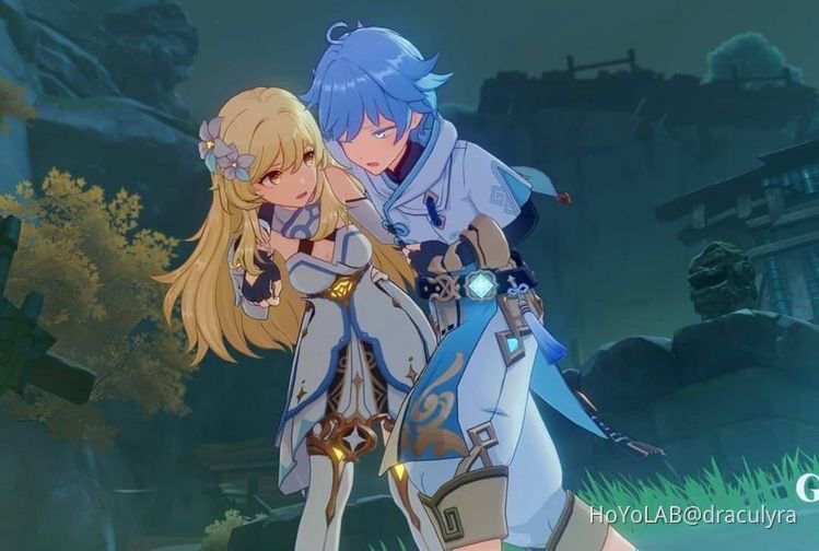 chongyun and lumine ( long hair ) Genshin Impact | HoYoLAB