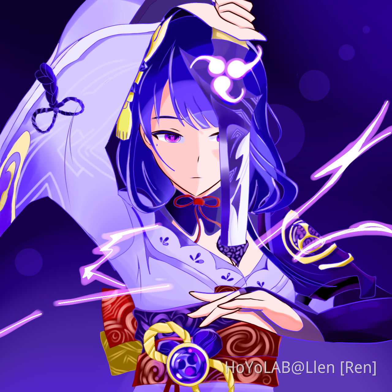 Raiden Shogun Fan Art Genshin Impact | HoYoLAB