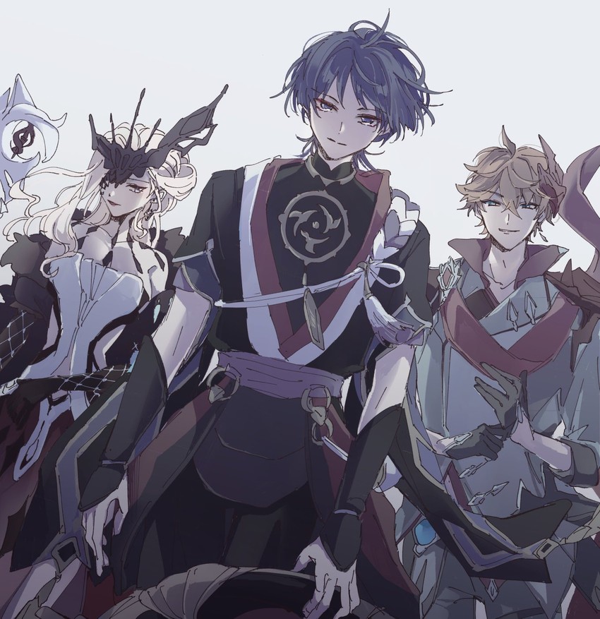 Big 3 of the fatui harbingers Genshin Impact | HoYoLAB