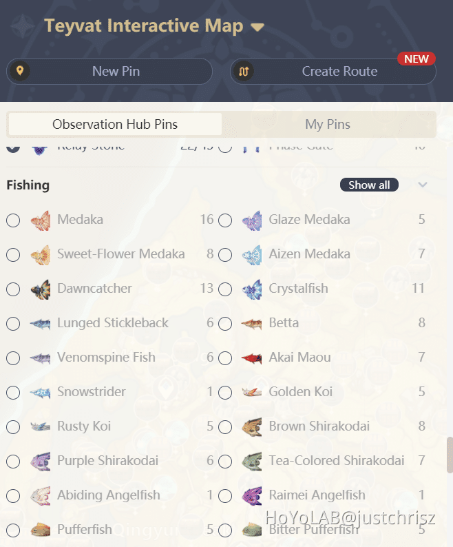 Additional Fishing Spot Player Community