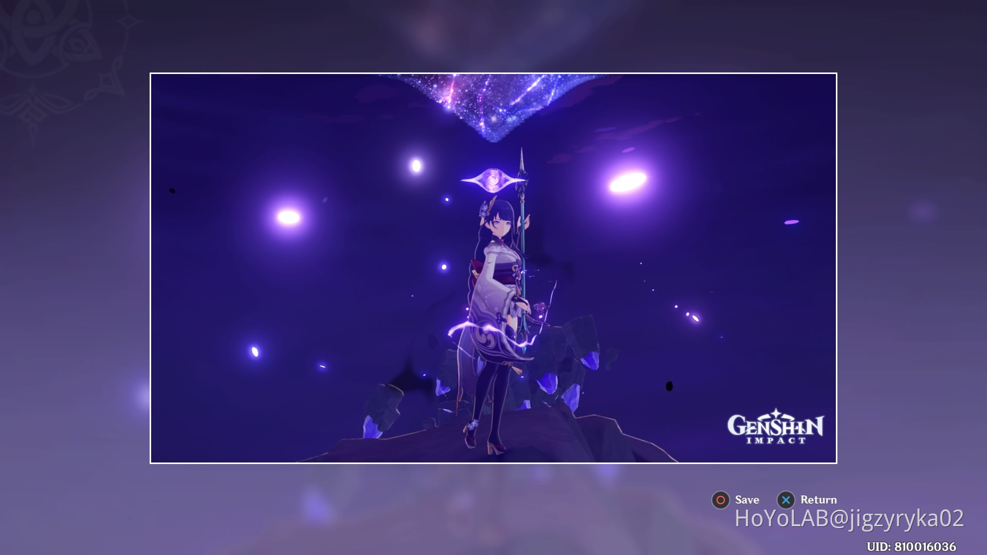 Beautiful Raiden Shogun Genshin Impact | HoYoLAB