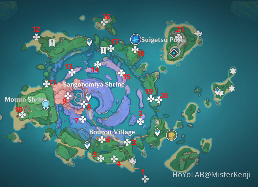 Version 2 1 Walkthrough Guide All 21 Electroculus At Watatsumi Island Player Community