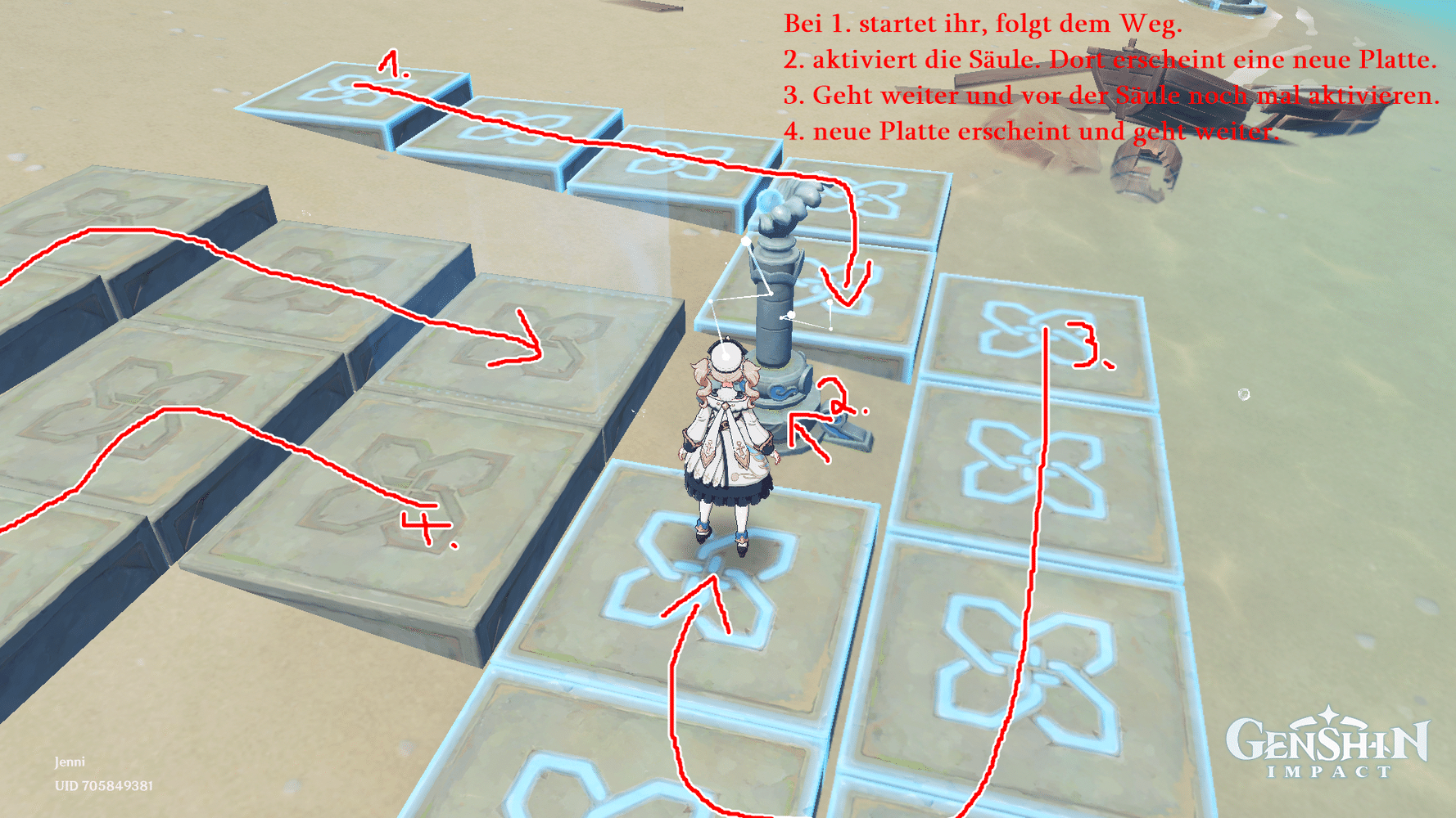 Rätsel der Watatsumi-Statue Genshin Impact | HoYoLAB