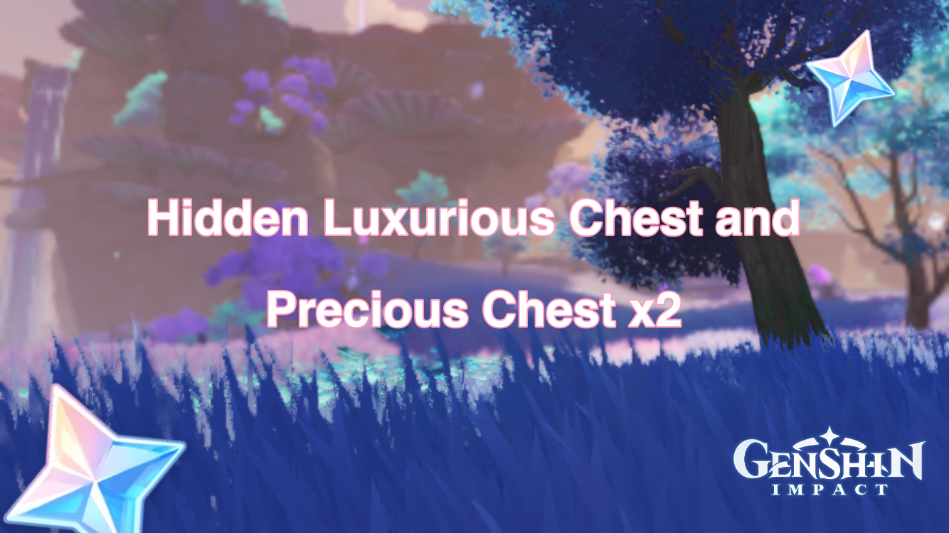 [Watatsumi Island] Hidden Luxurious and Precious Chests 30 Primogems