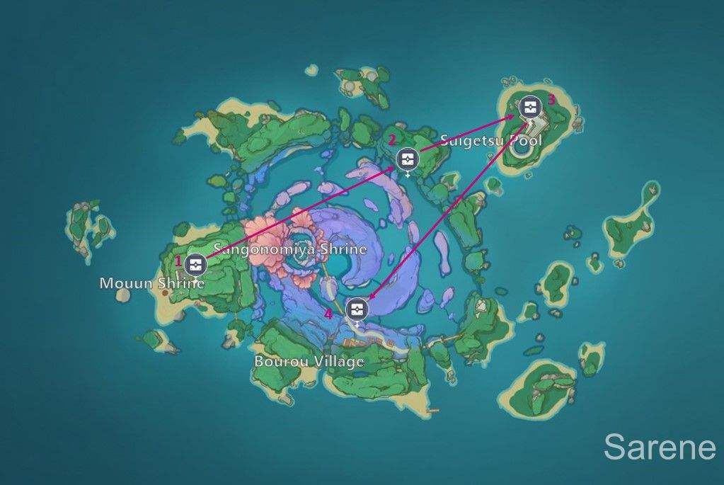 [Version 2.1] Part 6 All 11 Inazuma 2.1 Luxurious Chests (131 in Total